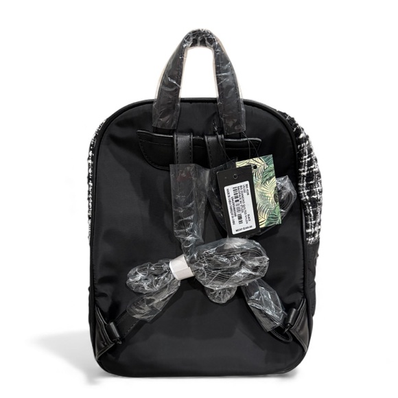 Badgley Mischka Backpack with Tweed Accents & Quilted Wallet - Picture 3 of 4